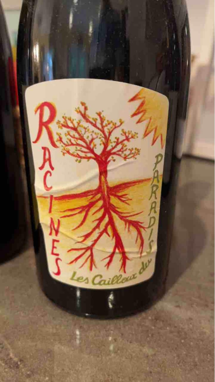 Racines (rouge) - Les Cailloux du Paradis - Claude & Etienne Courtois 