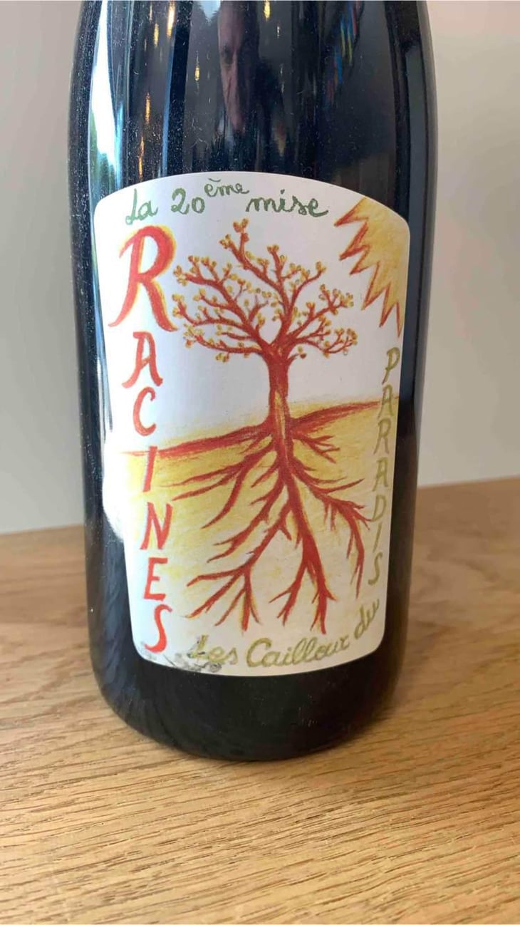 Racines (rouge) - Les Cailloux du Paradis - Claude & Etienne Courtois 