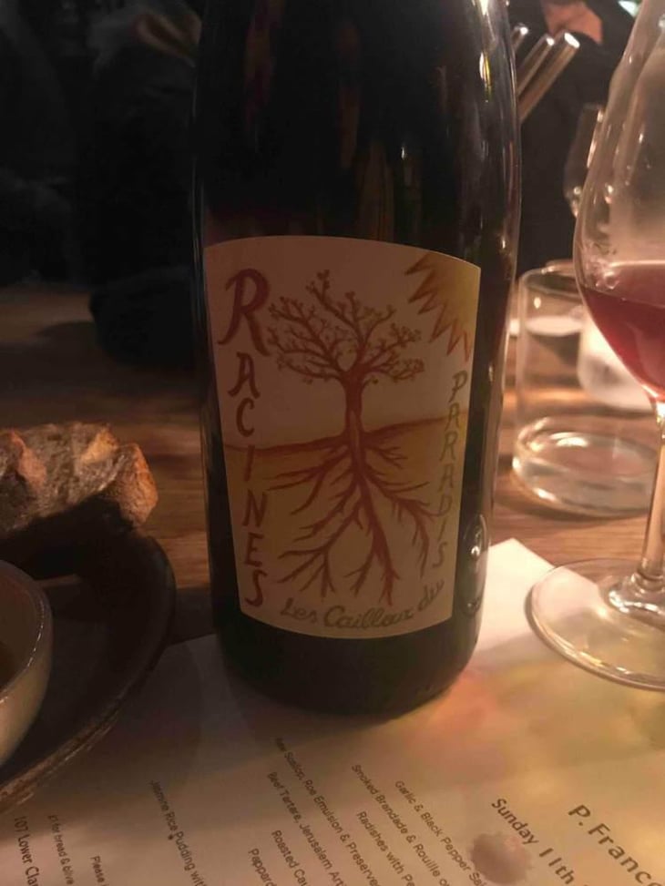 Racines (rouge) - Les Cailloux du Paradis - Claude & Etienne Courtois 