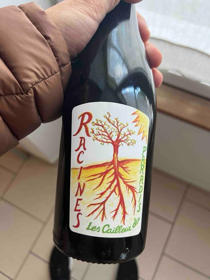 Racines (rouge) - Les Cailloux du Paradis - Claude & Etienne Courtois 