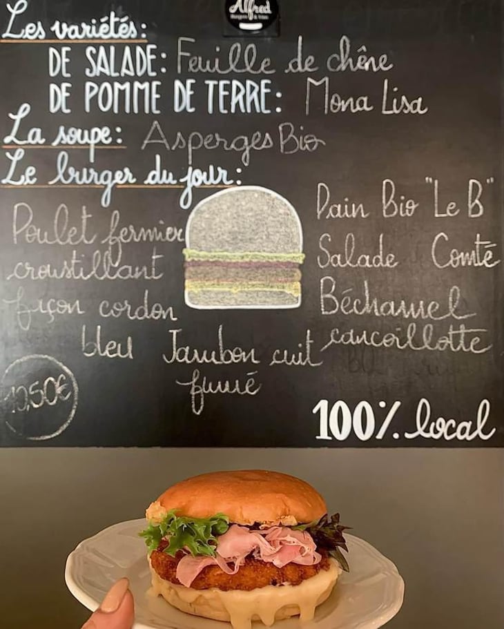 Raclette Fermière - Alfred Burgers & Vins - 364406