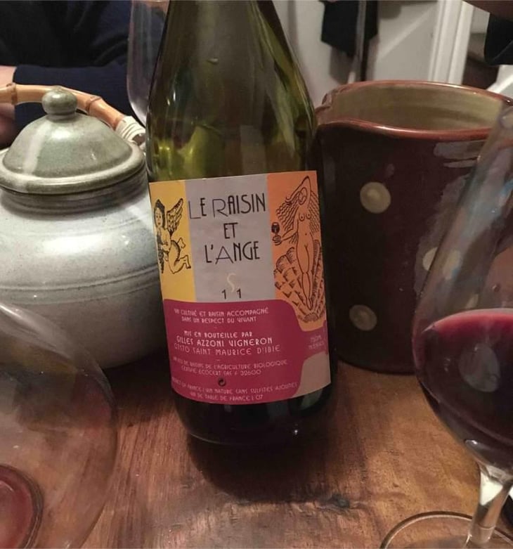 Raisin et l’Ange (rouge) - Le Raisin et l'Ange - Gilles & Antonin Azzoni 