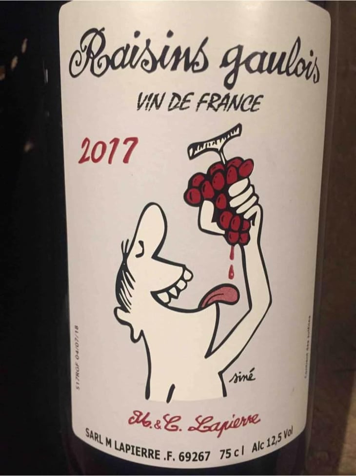 Raisins Gaulois - Domaine Marcel Lapierre - Mathieu & Camille Lapierre 