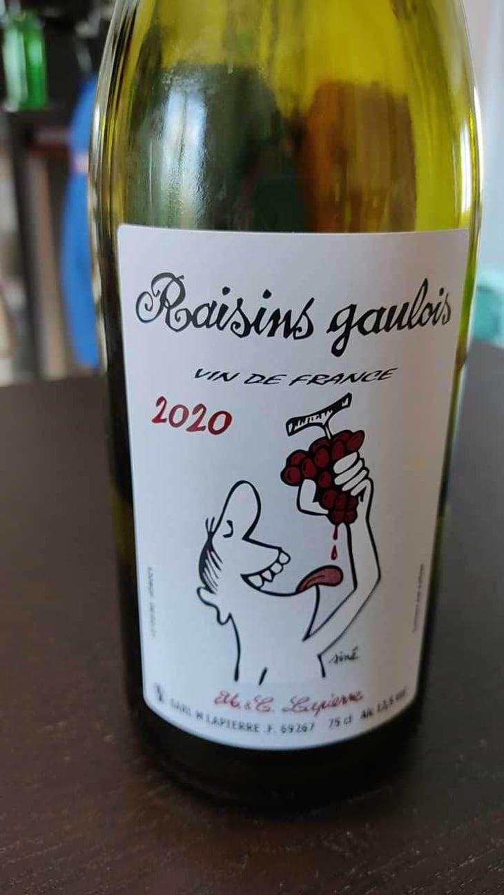 Raisins Gaulois - Domaine Marcel Lapierre - Mathieu & Camille Lapierre 