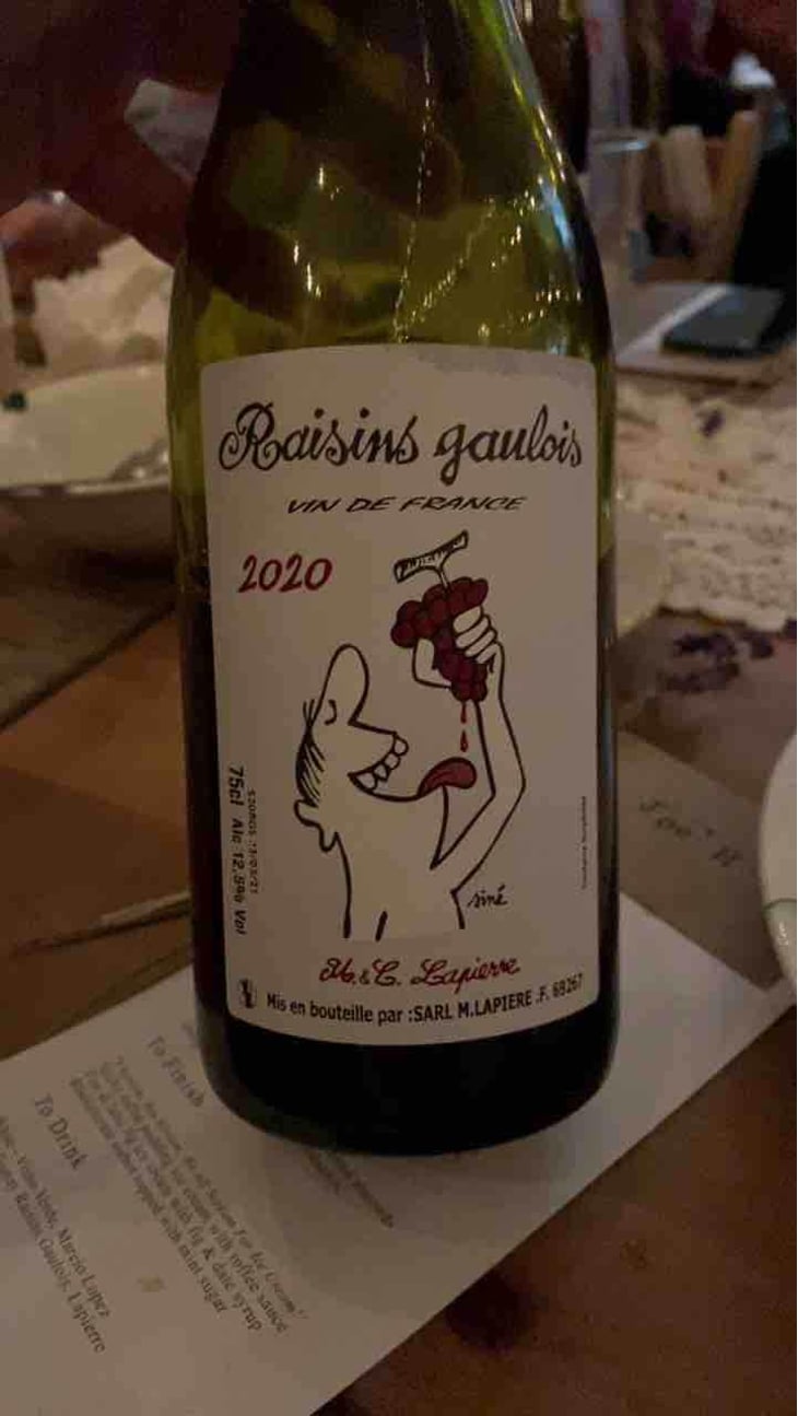 Raisins Gaulois - Domaine Marcel Lapierre - Mathieu & Camille Lapierre 