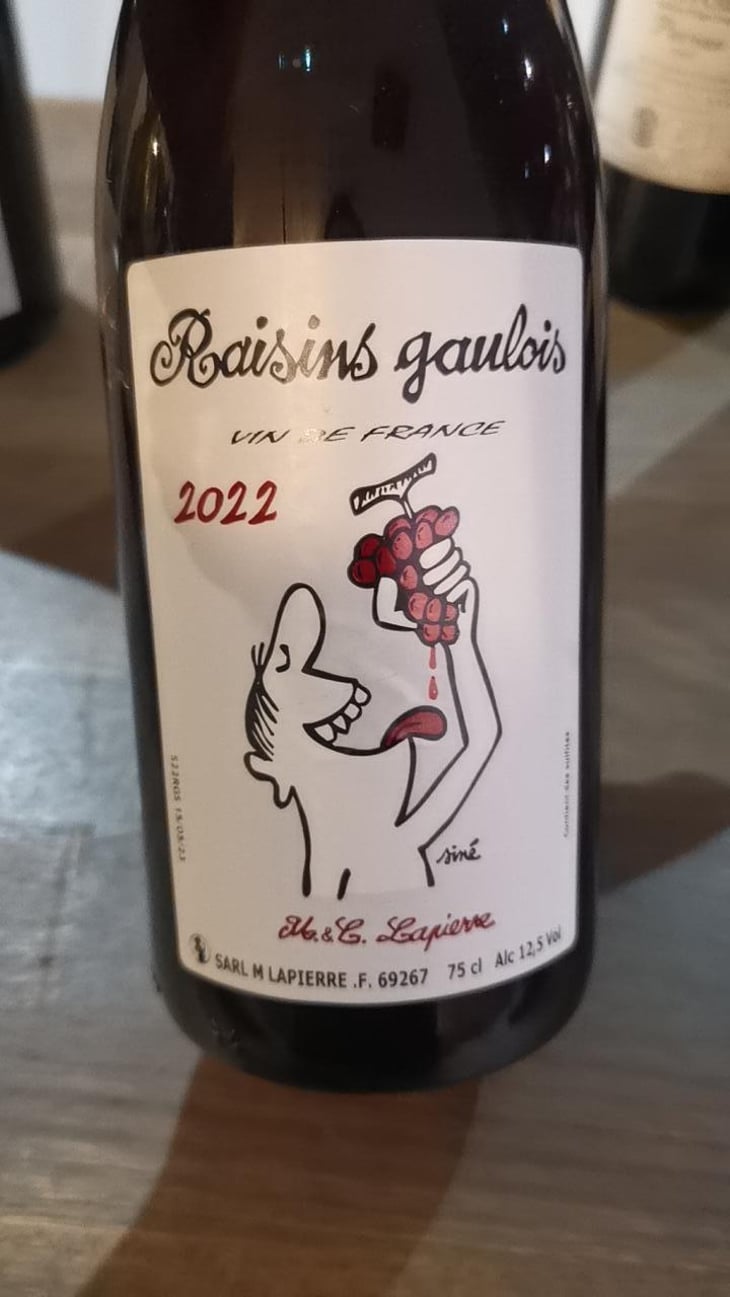 Raisins Gaulois - Domaine Marcel Lapierre - Mathieu & Camille Lapierre 