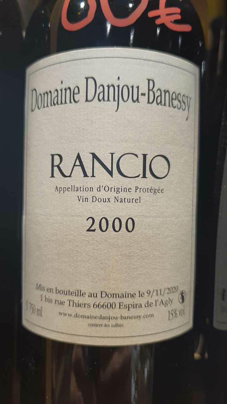 Rancio - Domaine Danjou-Banessy - Benoît & Sébastien Danjou 