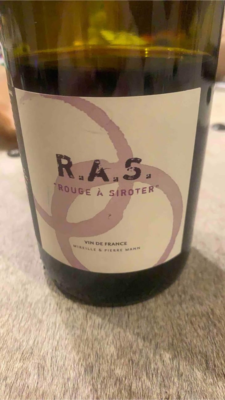 R.A.S. Rouge à Siroter - Mas des Caprices - Mireille & Pierre Mann 