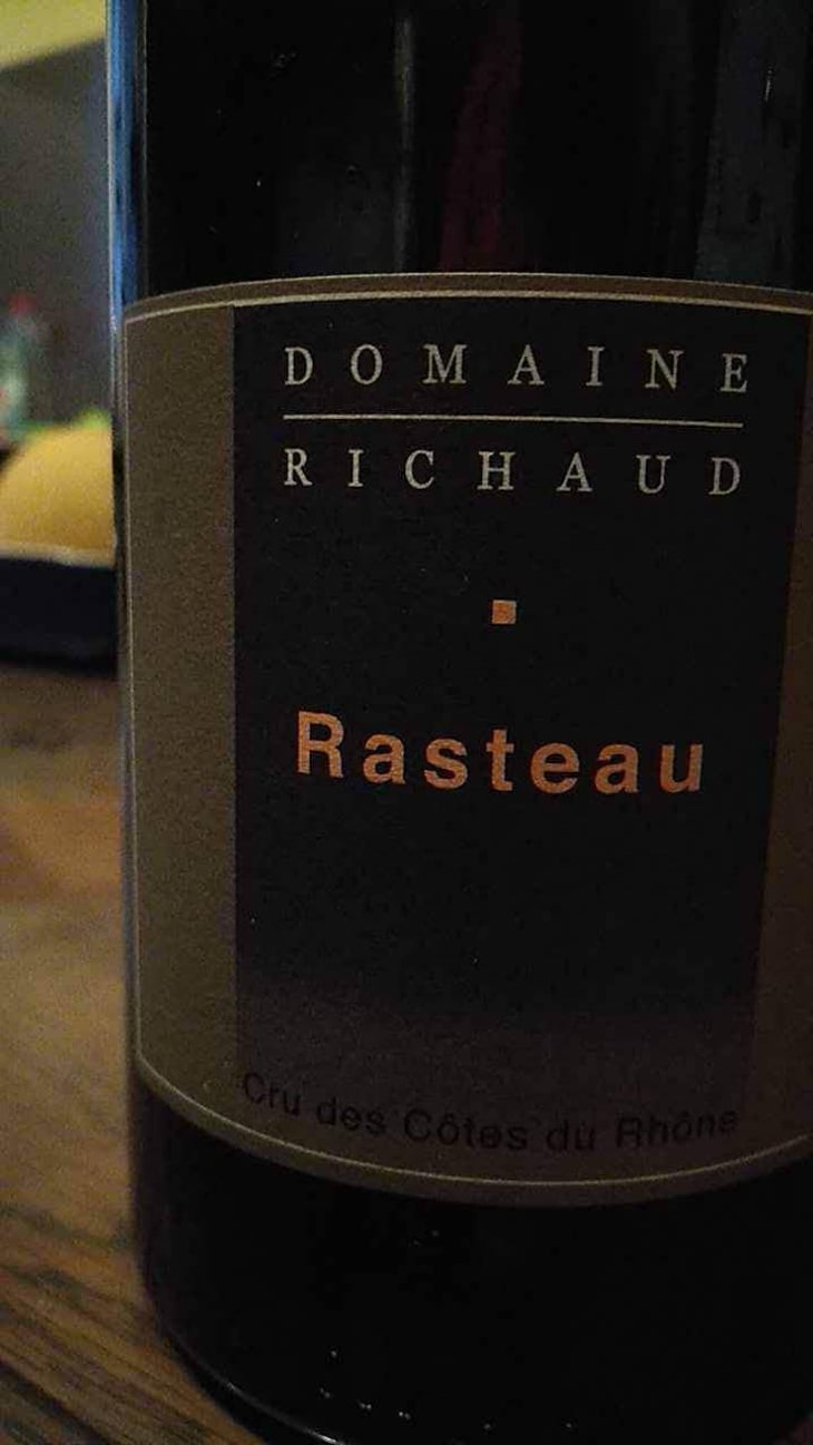 Rasteau 2016 - Domaine Marcel Richaud - Marcel Richaud -2016