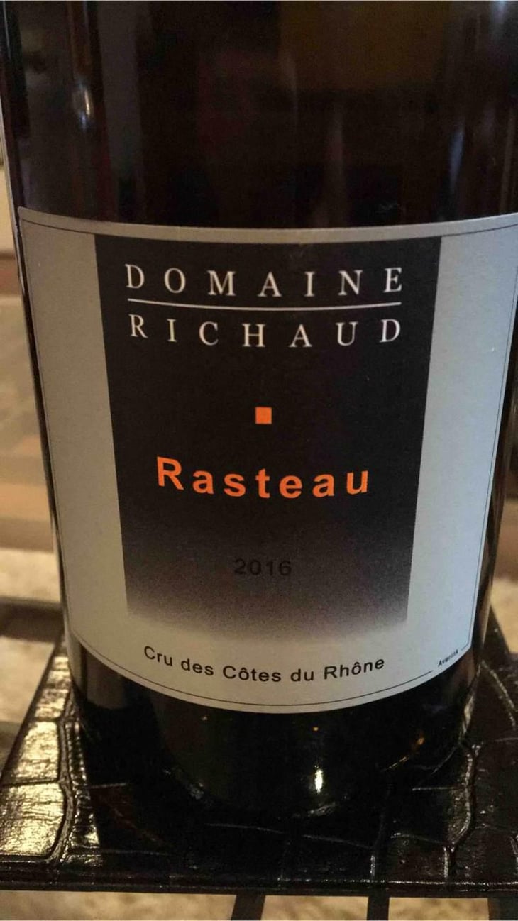 Rasteau 2016 - Domaine Marcel Richaud - Marcel Richaud -2016