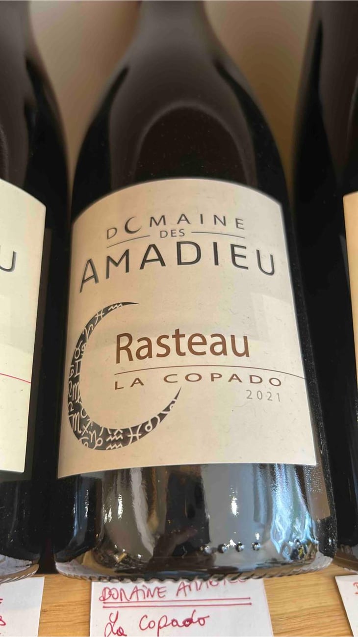 Rasteau La Copado - Domaine des Amadieu - Corine & Yves Jean Houser -2019