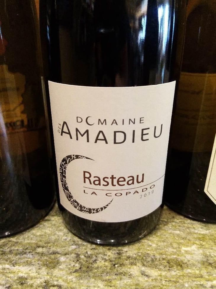 Rasteau La Copado - Domaine des Amadieu - Corine & Yves Jean Houser -2019