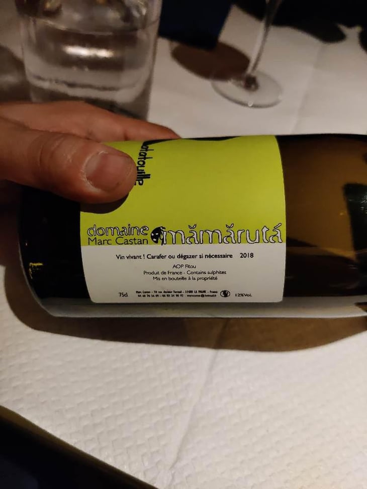 Ratatouille - Domaine Mamaruta - Marc Castan 