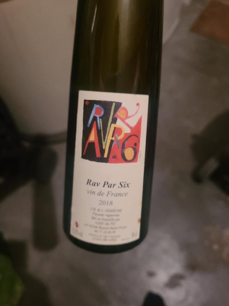 Rav par 6 - Vin & Pic - Laurent & Christine Demeure, Pierre Rolle -2018