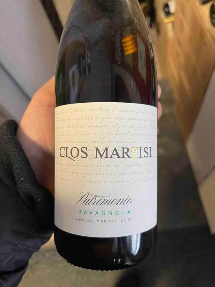 Ravagnola - Clos Marfisi - Julie & Mathieu Marfisi -2020
