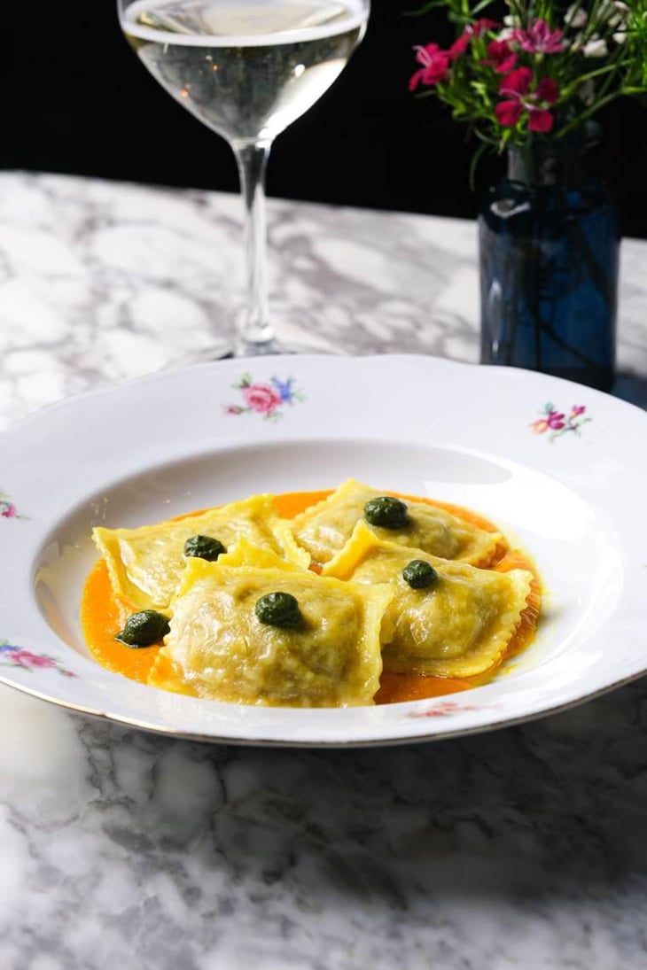 Raviolo Ai Funghi Porcini E Zucca - La Santeria - 457291