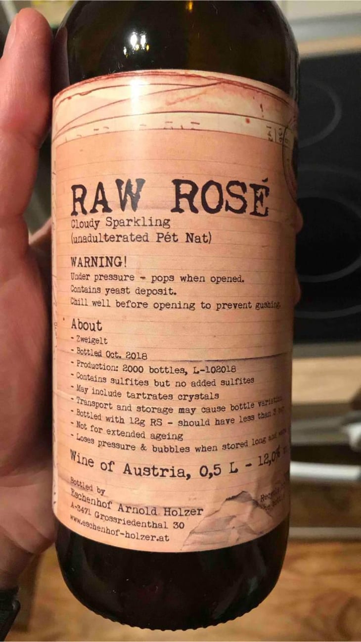 Raw Rosé - Eschenhof Holzer - Arnold Holzer 