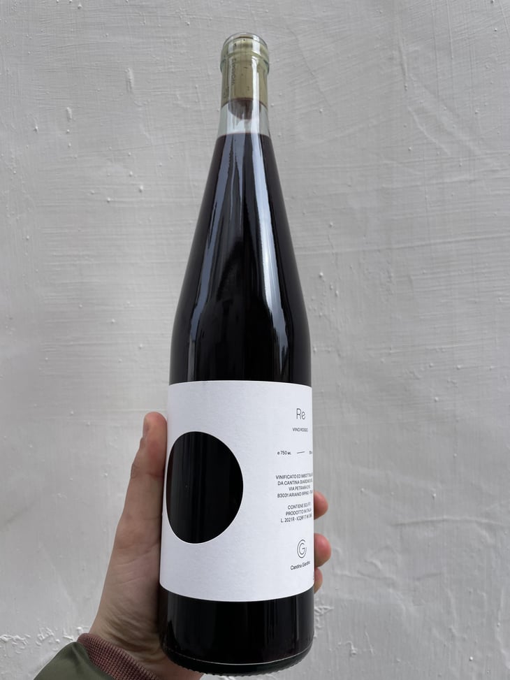 Re Rosso - Cantina Giardino - Antonio Di Gruttola & Daniela De Gruttola 