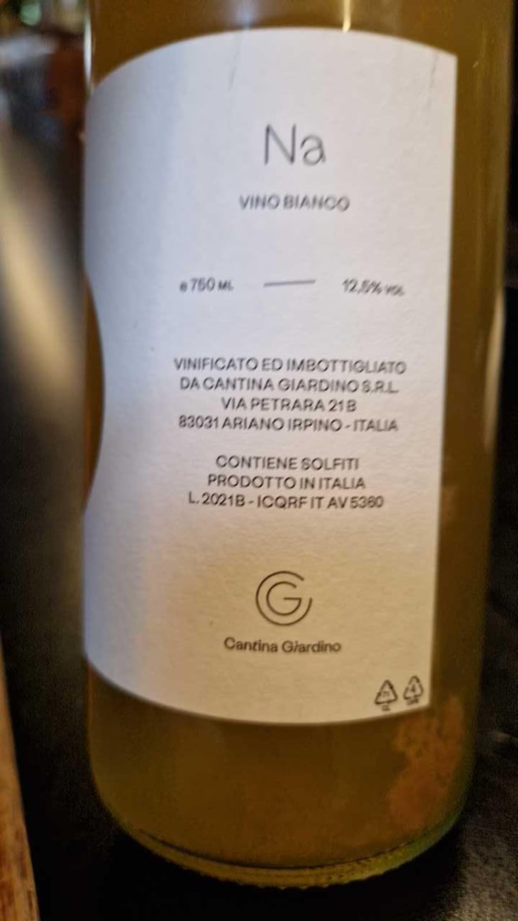 Re Rosso - Cantina Giardino - Antonio Di Gruttola & Daniela De Gruttola 