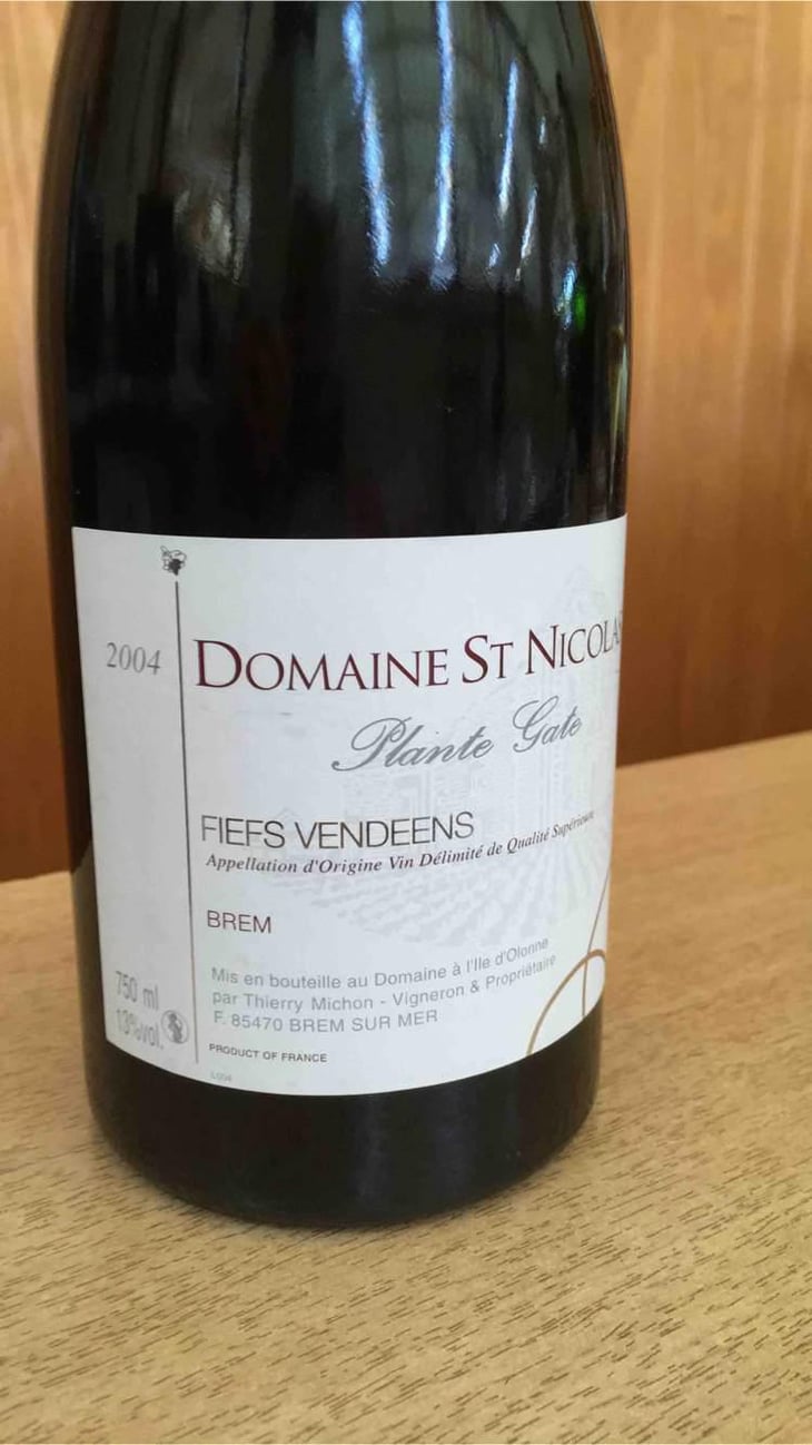 Plante Gate - Domaine Saint Nicolas - Mickaël, Antoine & Thierry Michon 