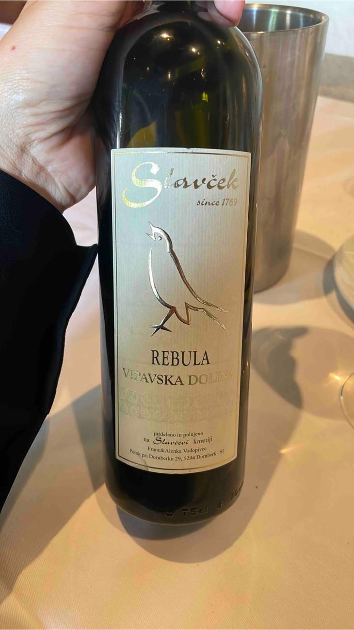 Rebula - Slavček - Franc Vodopivec 