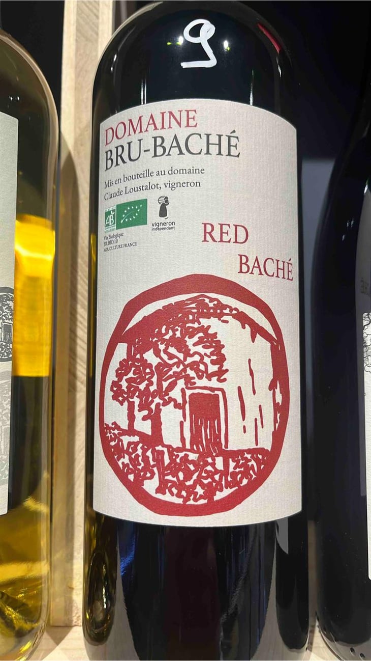 Red Baché - Domaine Bru-Baché - Claude Loustalot 