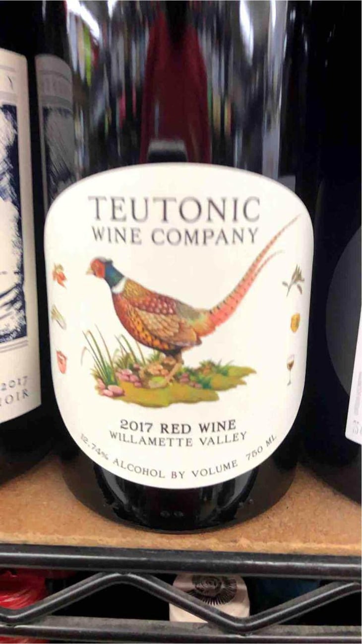 Red Blend - Teutonic Wines - Barnaby and Olga Tuttle 