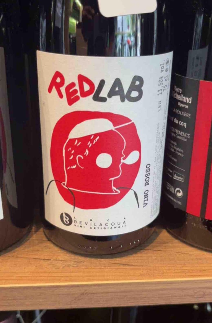 RED LAB - Luca Bevilacqua Vini Artigianali - Luca Bevilacqua 