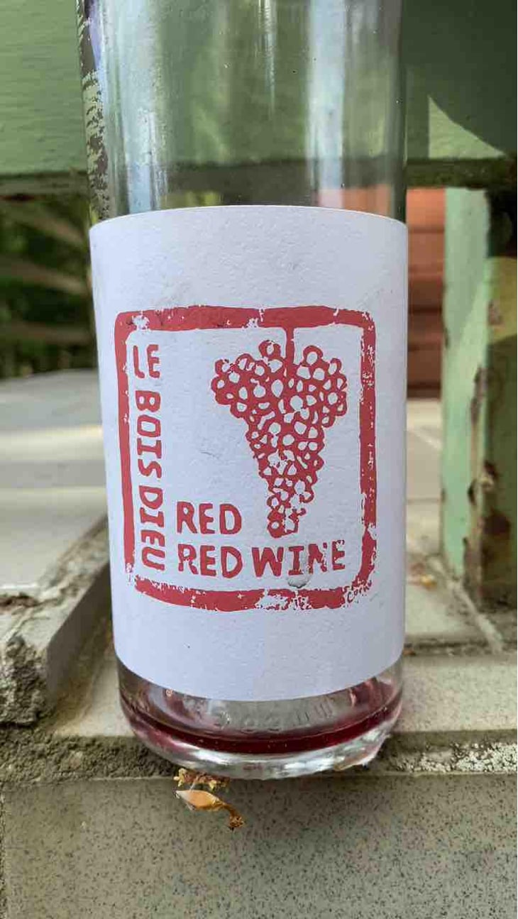 Red Red Wine - Le Bois Dieu - Salma Cassam Chenaï & Frédéric Thiry 