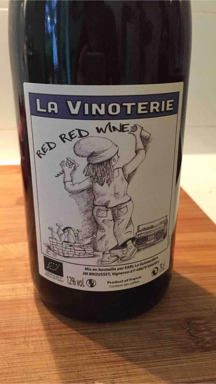 Red Red Wine - La Vinoterie - Jean-Marie Brousset 