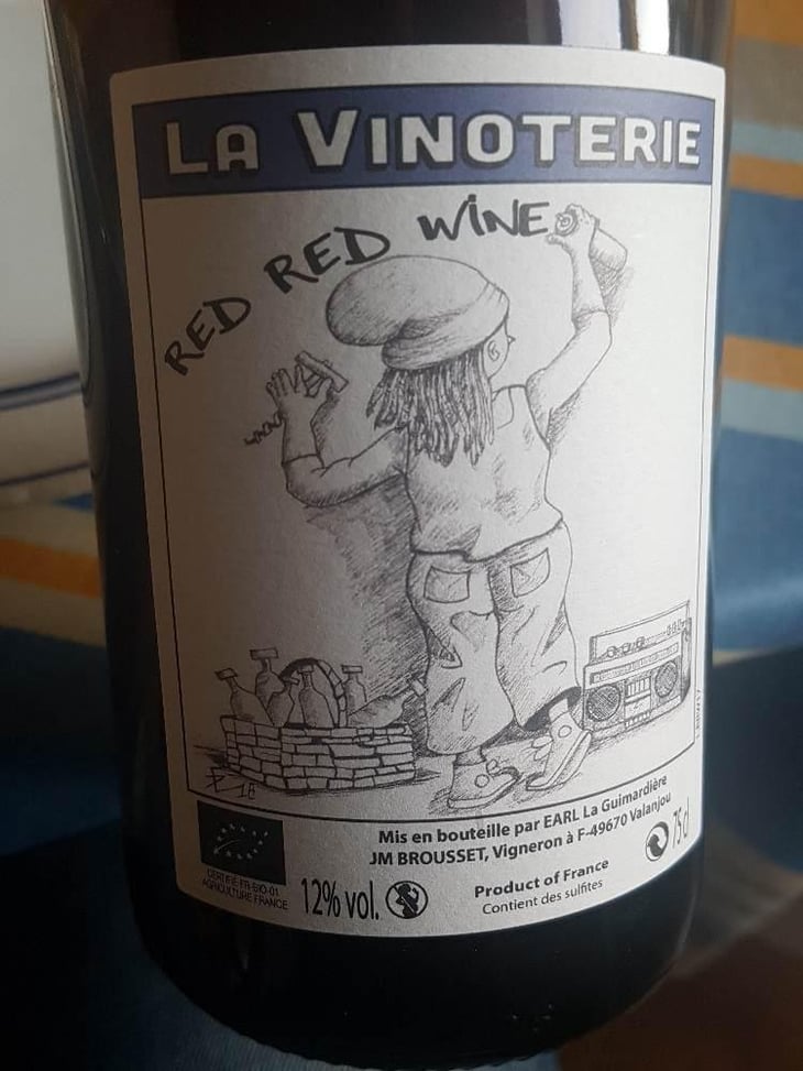 Red Red Wine - La Vinoterie - Jean-Marie Brousset 