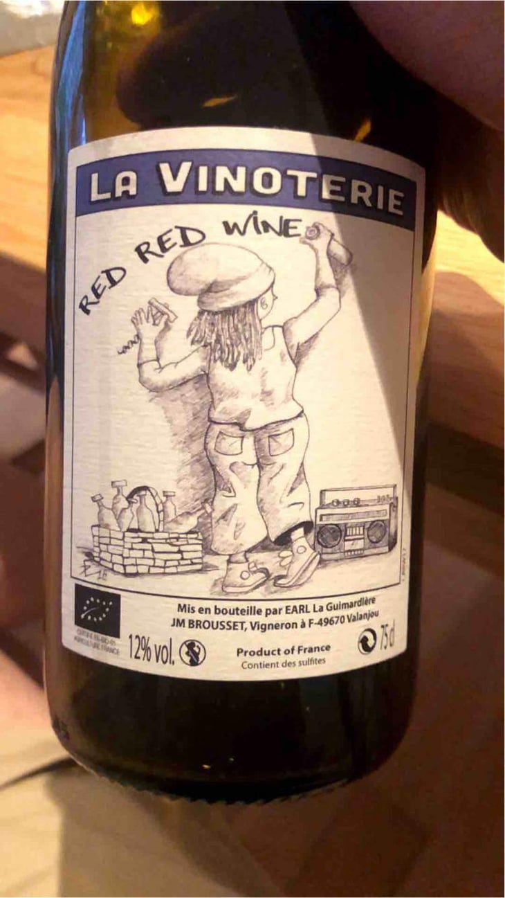 Red Red Wine - La Vinoterie - Jean-Marie Brousset 