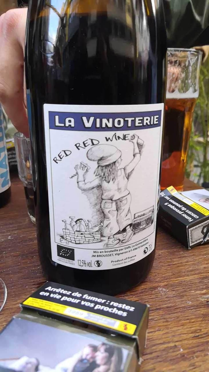 Red Red Wine - La Vinoterie - Jean-Marie Brousset 
