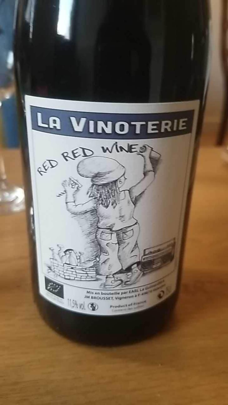 Red Red Wine - La Vinoterie - Jean-Marie Brousset 