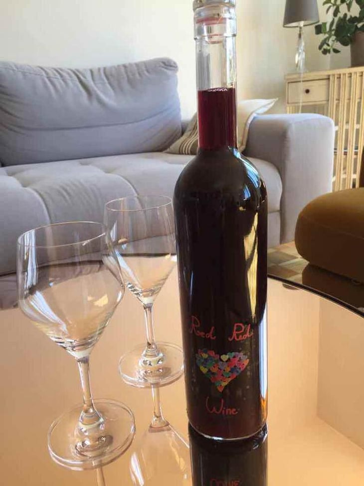 Red Red Wine - Le Bois Dieu - Salma Cassam Chenaï & Frédéric Thiry 