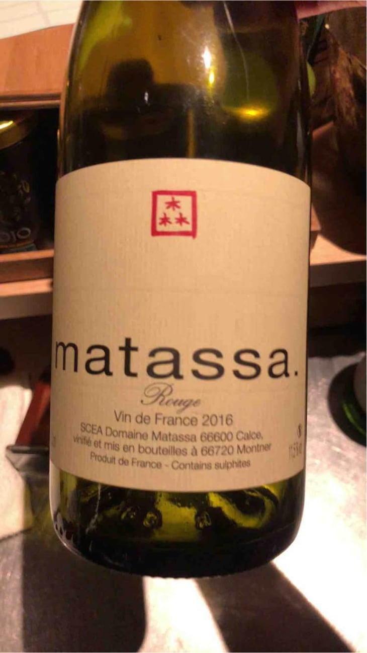 Matassa Rouge - Domaine Matassa - Tom Lubbe 