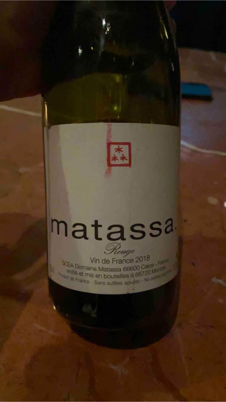 Matassa Rouge - Domaine Matassa - Tom Lubbe 