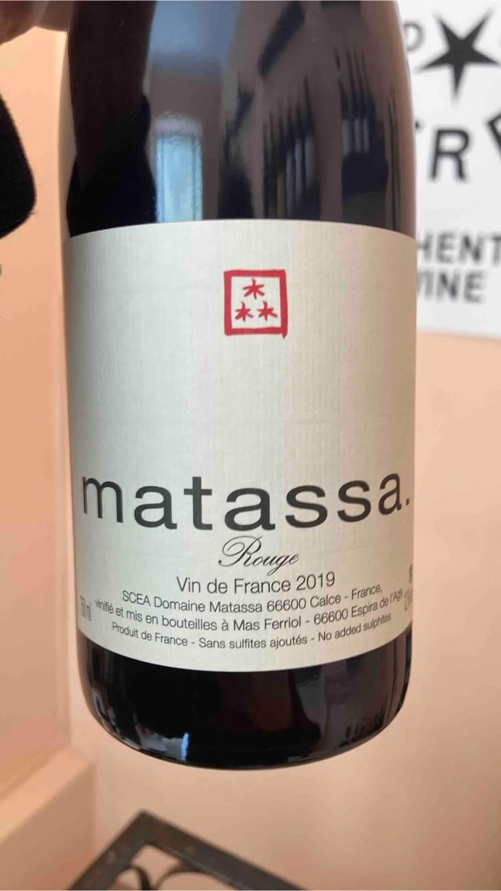 Matassa Rouge - Domaine Matassa - Tom Lubbe 