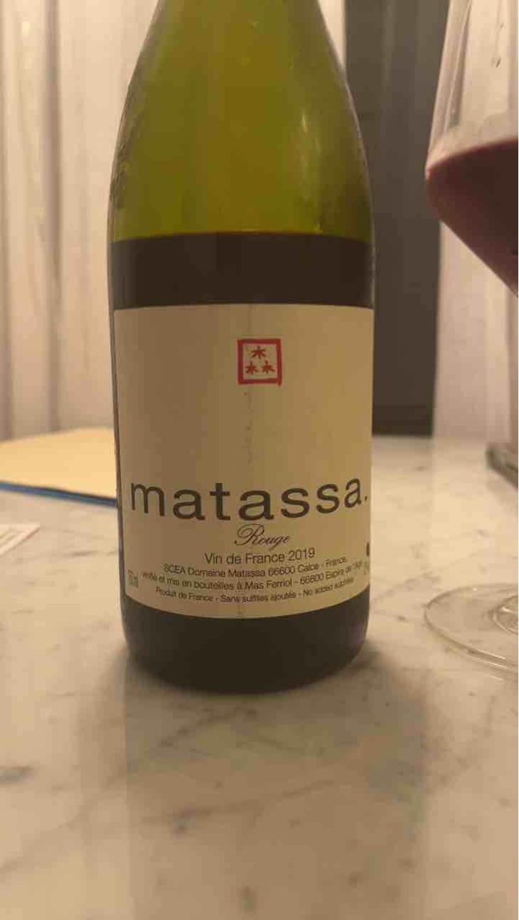 Matassa Rouge - Domaine Matassa - Tom Lubbe 