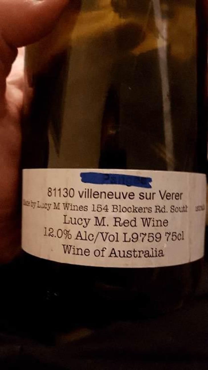 Red Wine - Lucy Margaux Vineyards - Anton Van Klopper 
