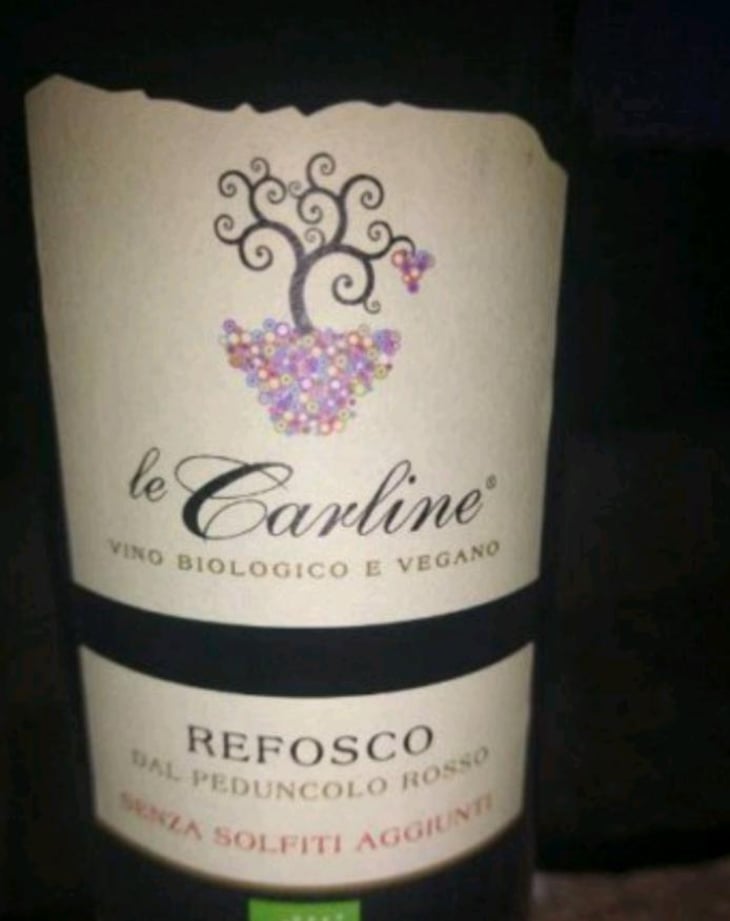 Refosco Dal Peduncolo Rosso - Le carline - Le Carline -2020