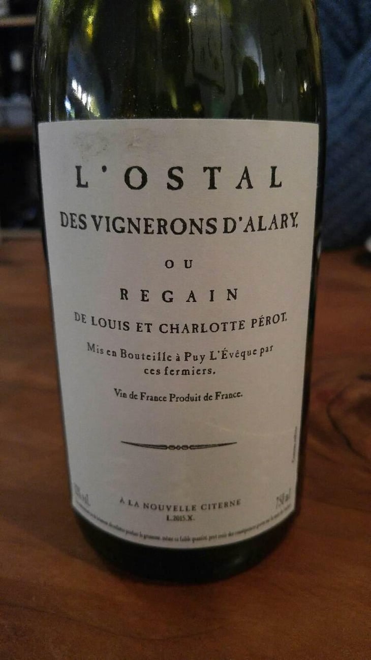 Regain - Ostal Levant - Louis & Charlotte Pérot 