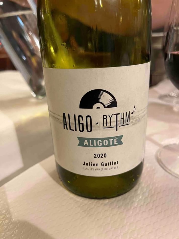 Aligo Rythm - Clos des Vignes du Maynes - Julien Guillot 