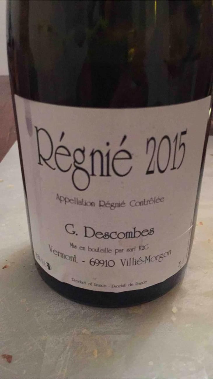 Régnié - Georges Descombes - Georges Descombes 