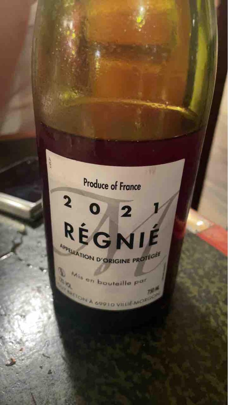 Regnié - Domaine Guy Breton - P'tit Max - Guy Breton 