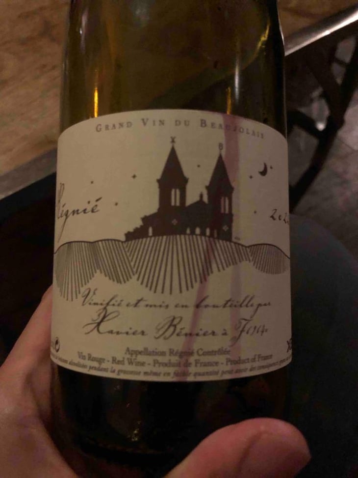 Régnié - Xavier Bénier - Xavier Bénier 