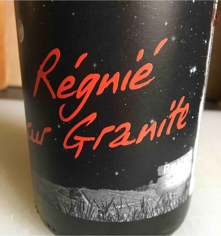 Régnié Sur Granite - P-U-R (Production Unique Rebelle) - Florian Looze 