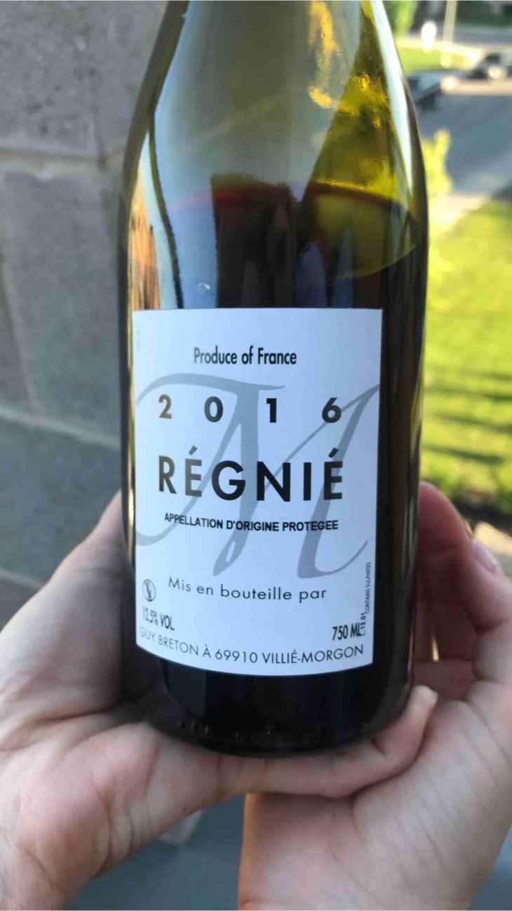 Regnié - Domaine Guy Breton - P'tit Max - Guy Breton 