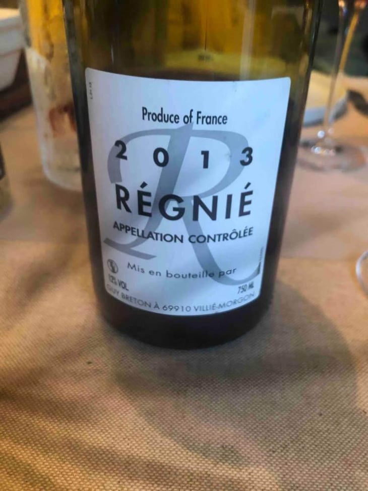 Regnié - Domaine Guy Breton - P'tit Max - Guy Breton 