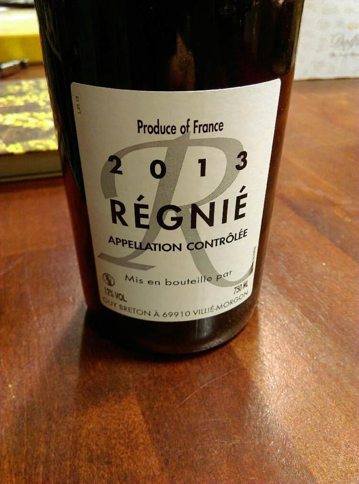 Regnié - Domaine Guy Breton - P'tit Max - Guy Breton 